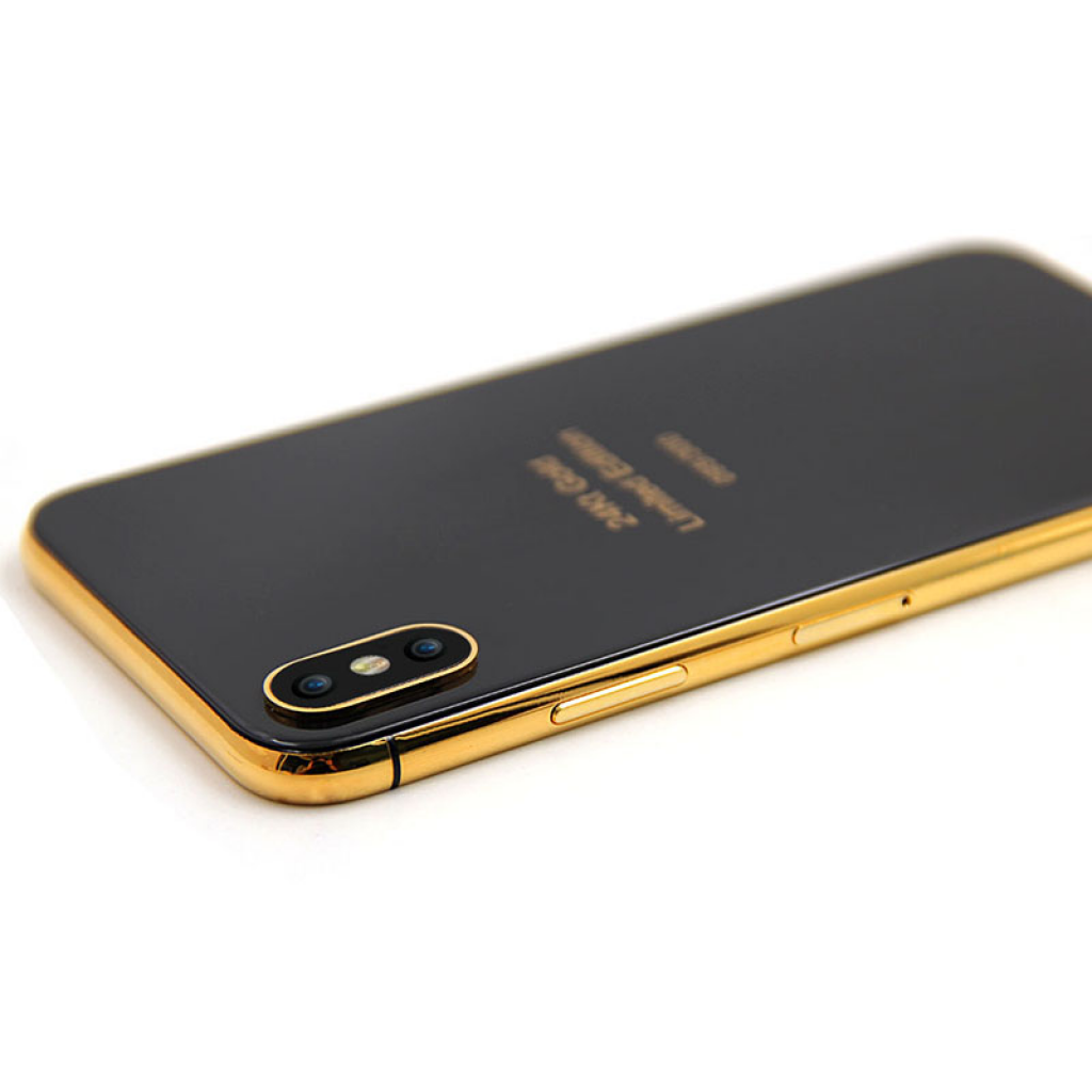 Custom Gold Design for iPhone X/XS/XS Max Housing Wireless Charger